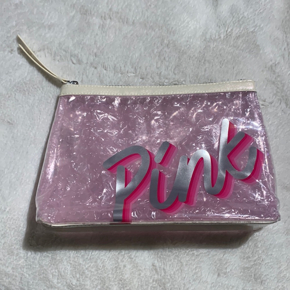 Pink make up case